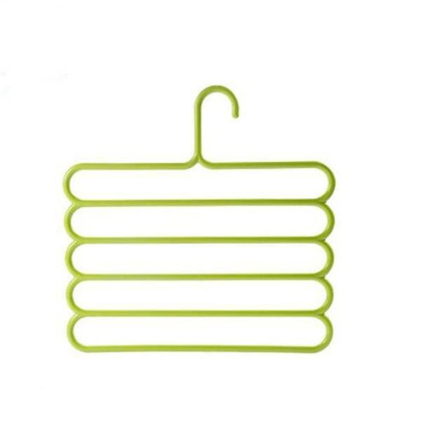 587 5 In 1 Multipurpose Plastic Hanger Assorted (5-layer) 587 5 In 1 Multipurpose Plastic Hanger Assorted (5-layer)